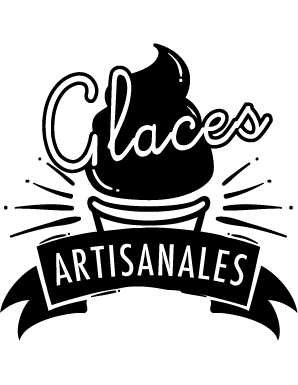 Sticker glaces artisanales