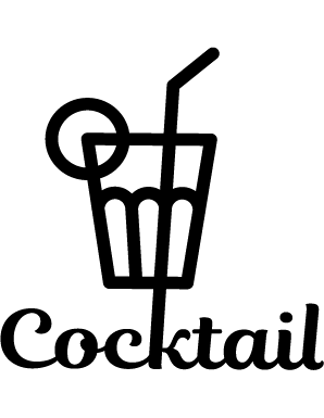 Sticker Cocktail Boisson