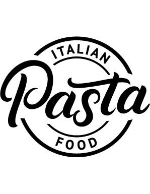 Sticker pasta italian