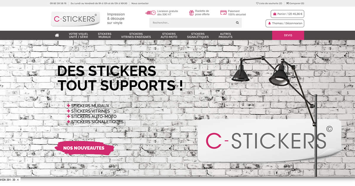 Stickers personnalisés pour Oplite GTR S3